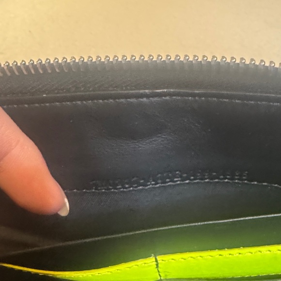 Fendi Monster Looking At You Black Leather Zippy Wallet Authentic Full Inclusion - Picture 10 of 10